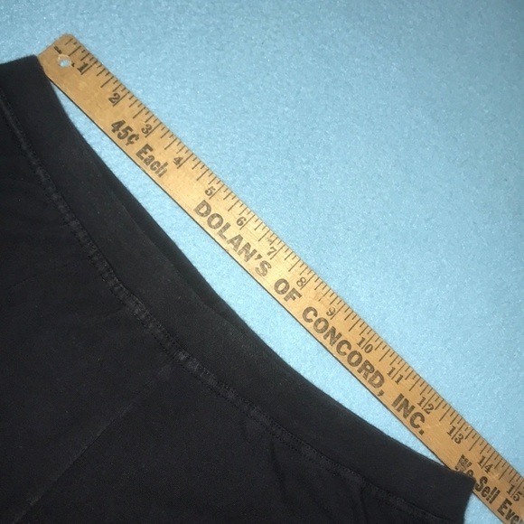 WOMAN WITHIN stretch cotton side stripe boot cut pants black magenta size M - Picture 9 of 11